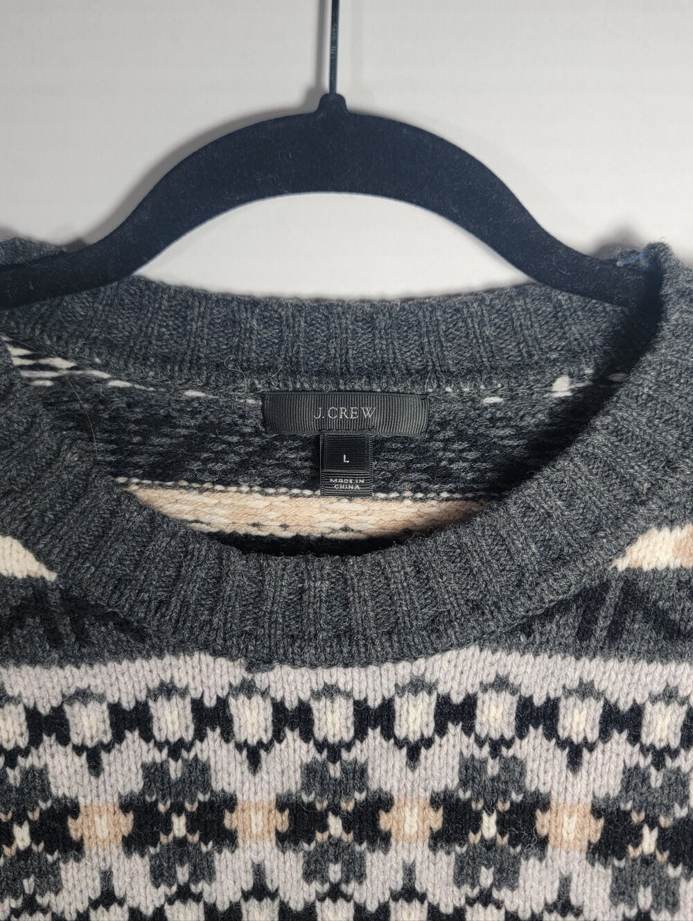 J. Crew Women's Sweater 100% Lambswool - Picture 6 of 7